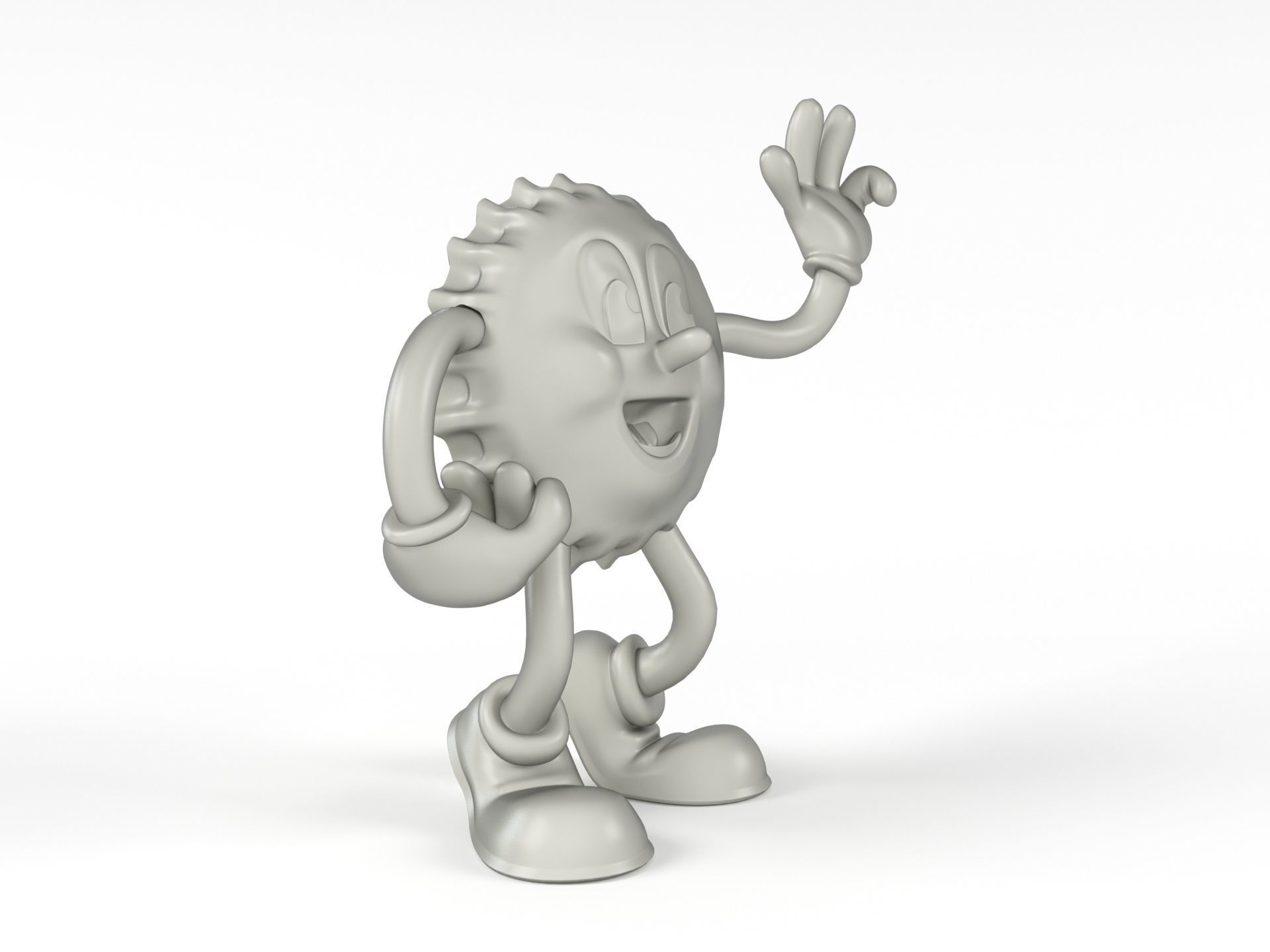 Cappy mascot of Nuka Cola 3D print model_16