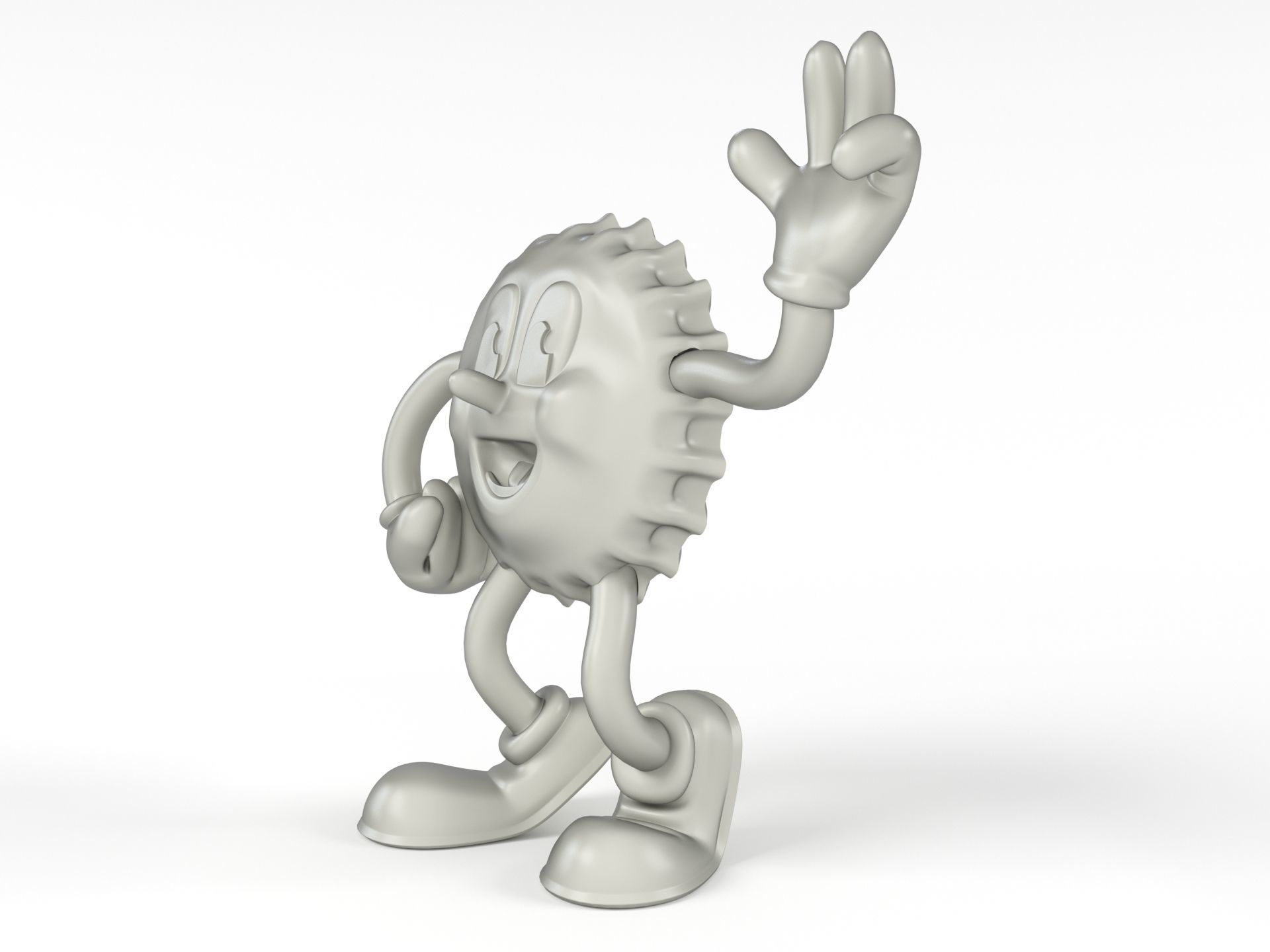 Cappy mascot of Nuka Cola 3D print model_8