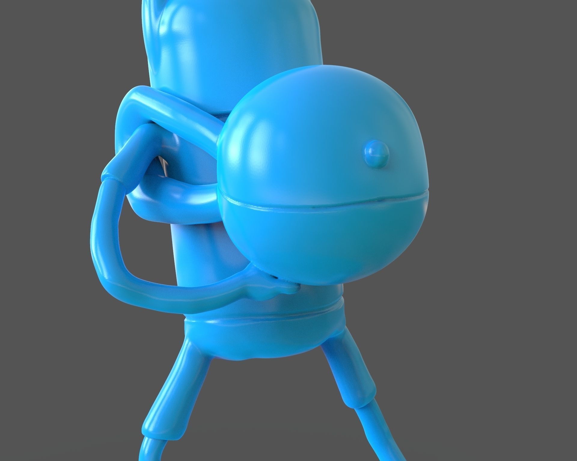 Finn The Human Sculpture and ZBrush Timelapse 3D print model_13