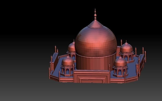 free mosque dome design5 Free 3D print model