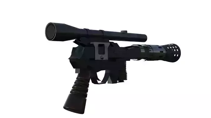 Starwars Han Solo gun 