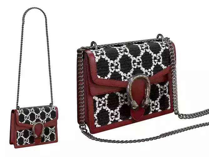 Gucci Dionysus GG Bag Twist Black