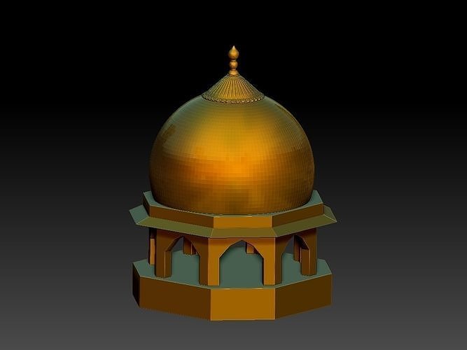 free mosque dome design7 Free 3D print model