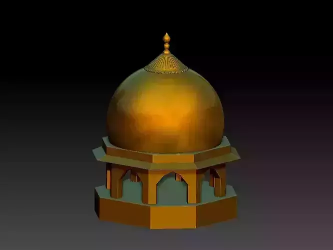 free mosque dome design7 Free 3D print model