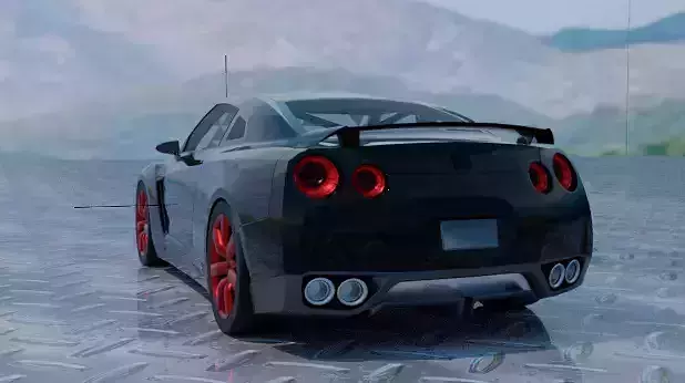 Nissan GTR Nismo 3d model 3D model