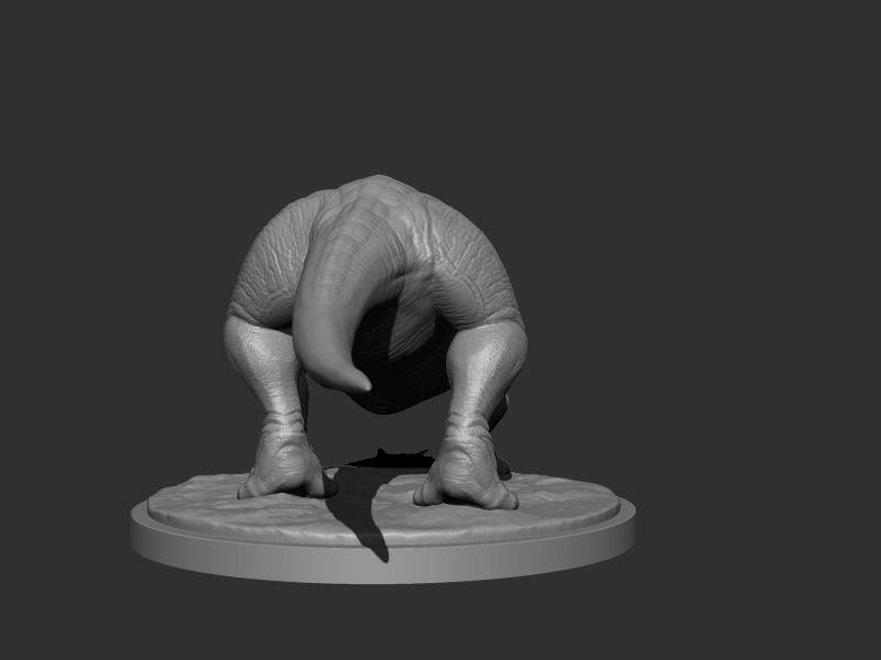 3D Triceratops for Printing Collection _3