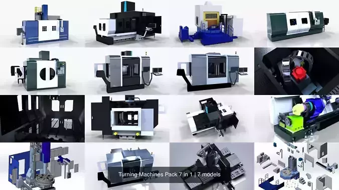 Turning Machines Pack 7 in 1