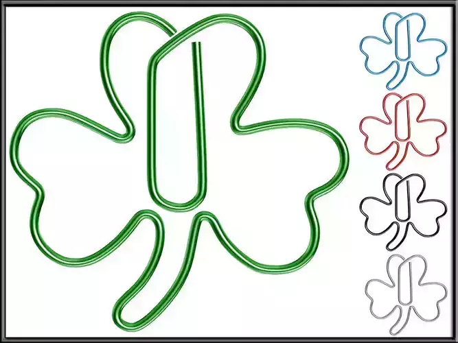 Shamrock Paper Clip