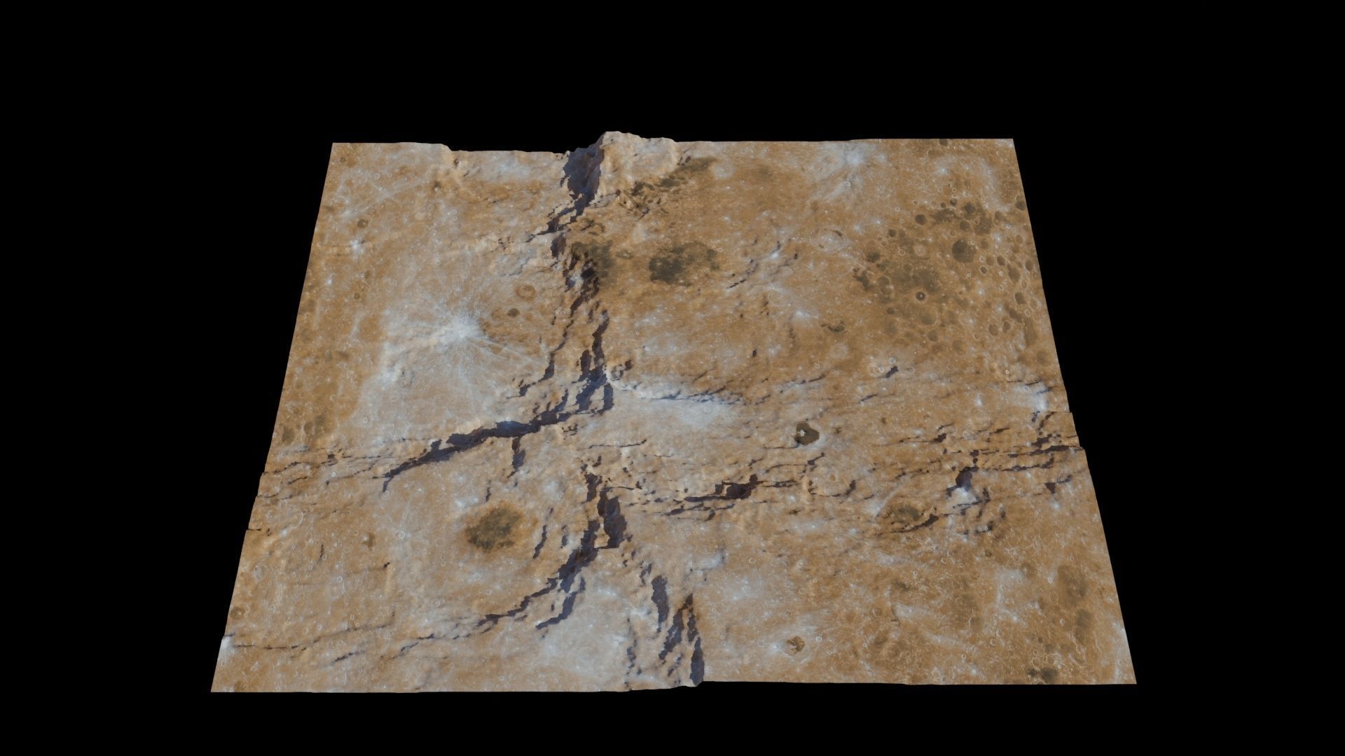 Planet Surface 3D model 3D model_12