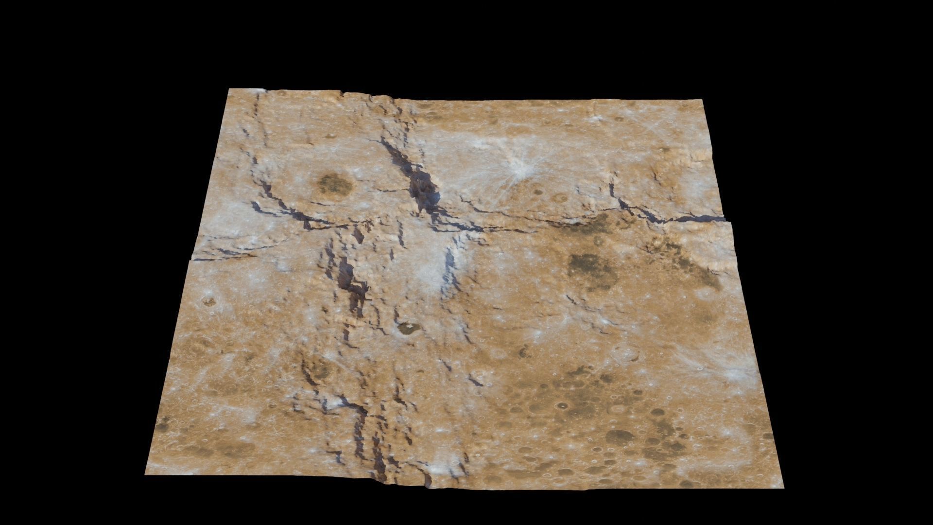 Planet Surface 3D model 3D model_7