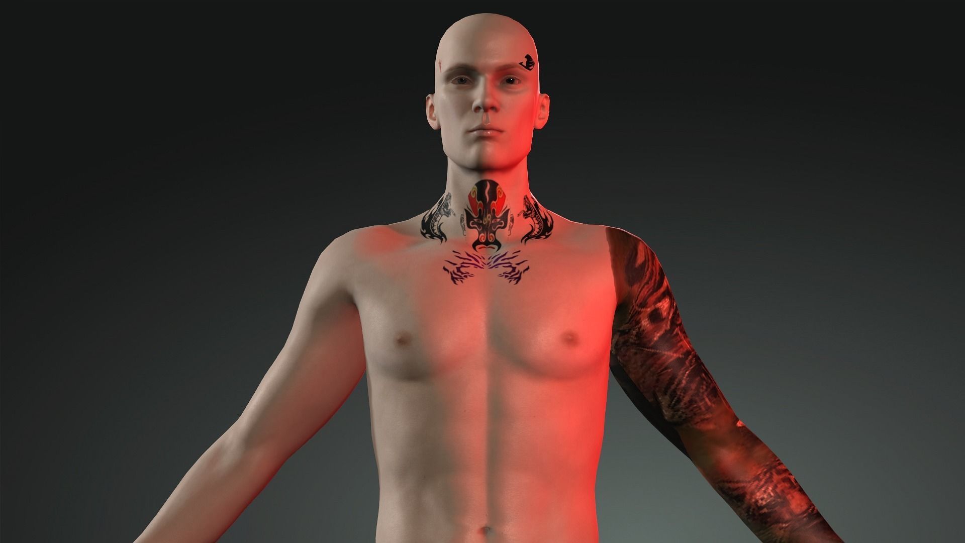 Peter - 4K Animasyon For game Low-poly 3D model Low-poly 3D model_1