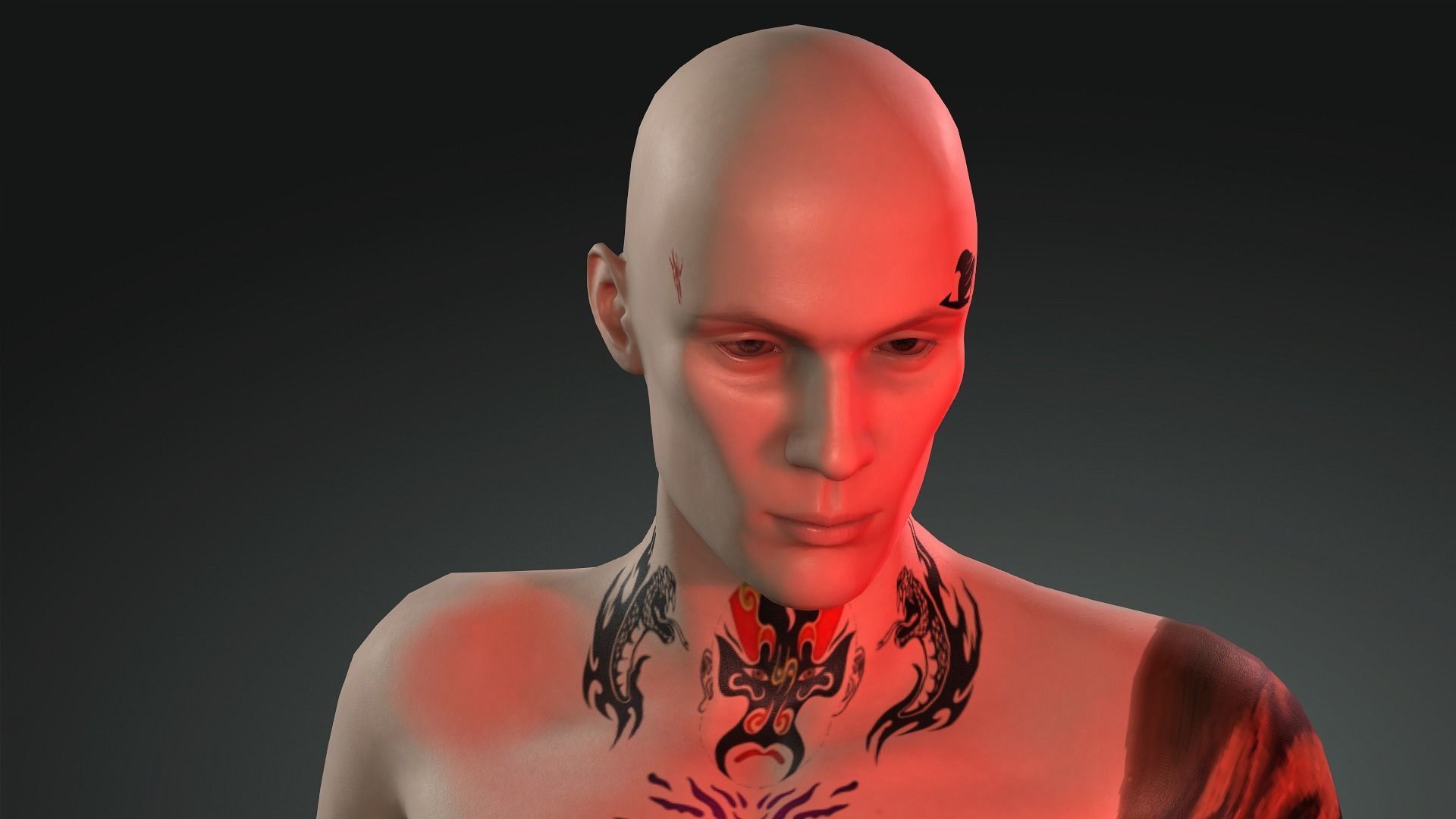 Peter - 4K Animasyon For game Low-poly 3D model Low-poly 3D model_4