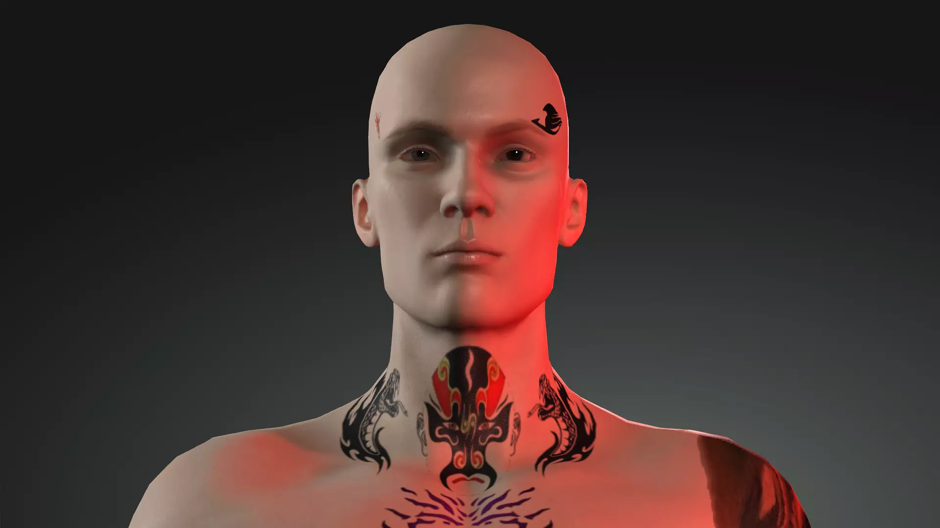 Peter - 4K Animasyon For game Low-poly 3D model Low-poly 3D model_0