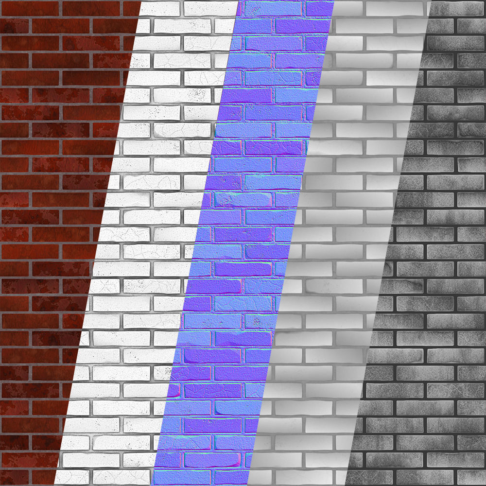 Wall Brick Design-07-PBR-2K-4K Texture_5