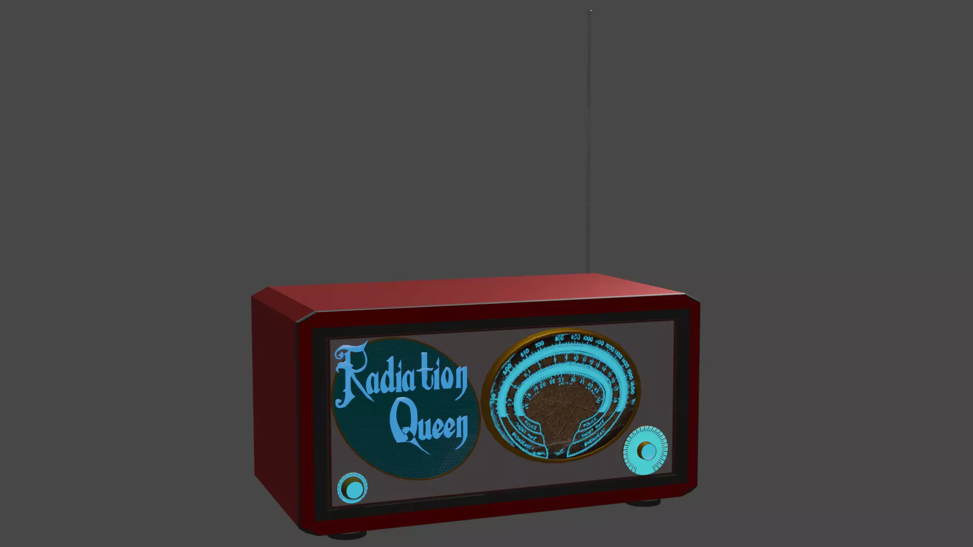 Radiation Queen Radio 3D model_0