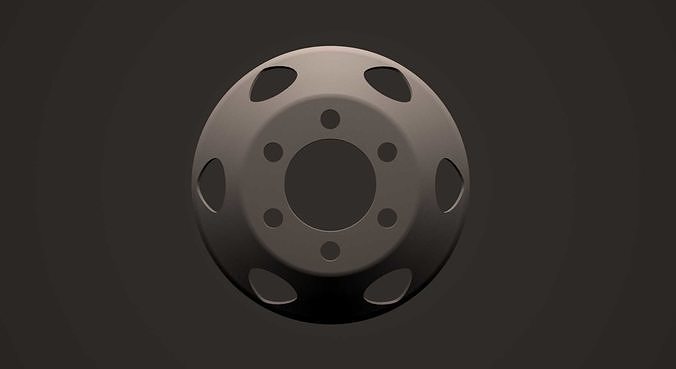 Disc wheel truck 3D print model