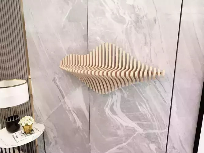 Parametric wall shelf  3D Model  Parametric console 