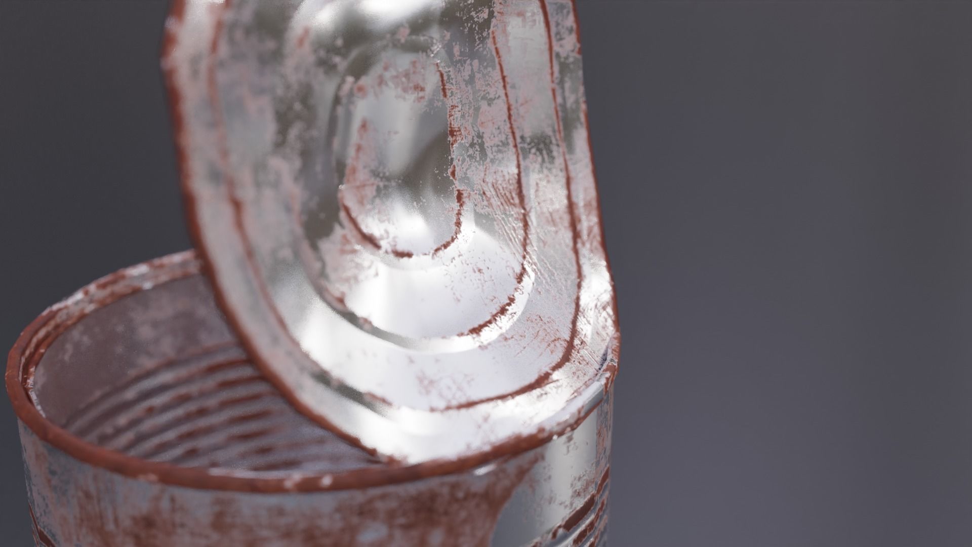 Tin Cans Low-poly 3D model_6