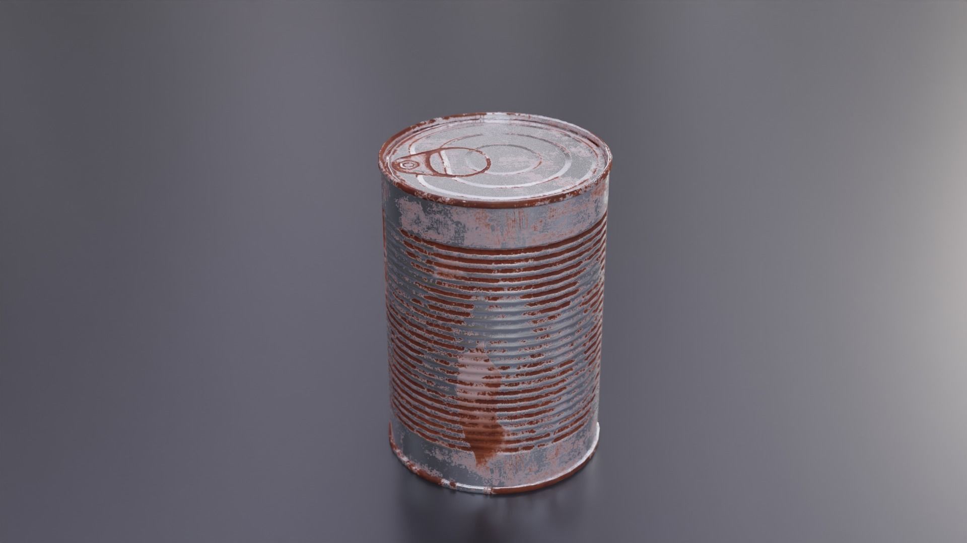 Tin Cans Low-poly 3D model_2