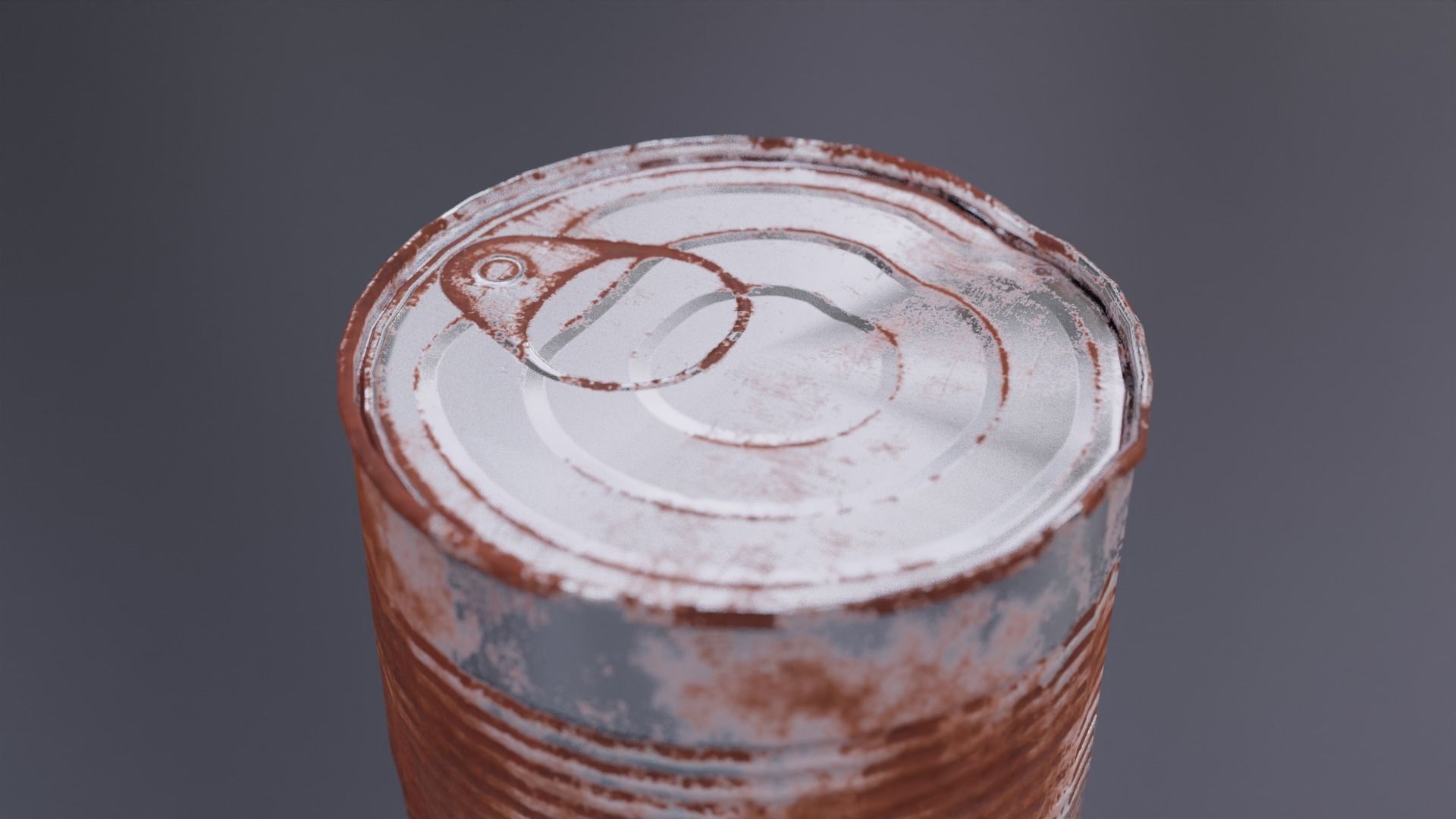 Tin Cans Low-poly 3D model_9