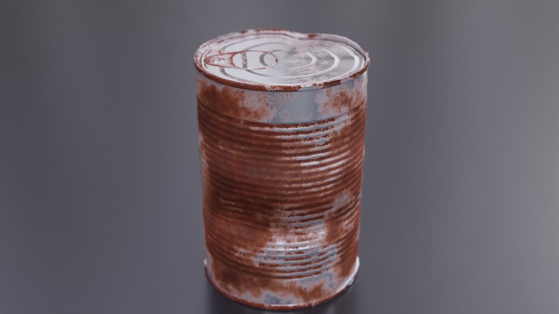 Tin Cans Low-poly 3D model_8