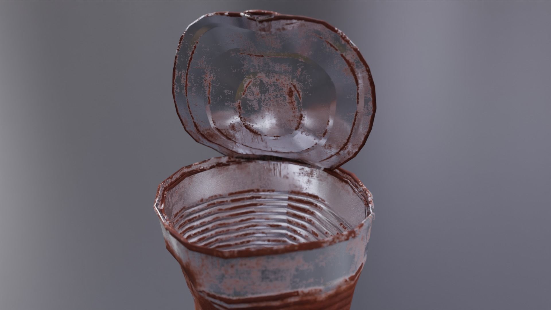 Tin Cans Low-poly 3D model_13