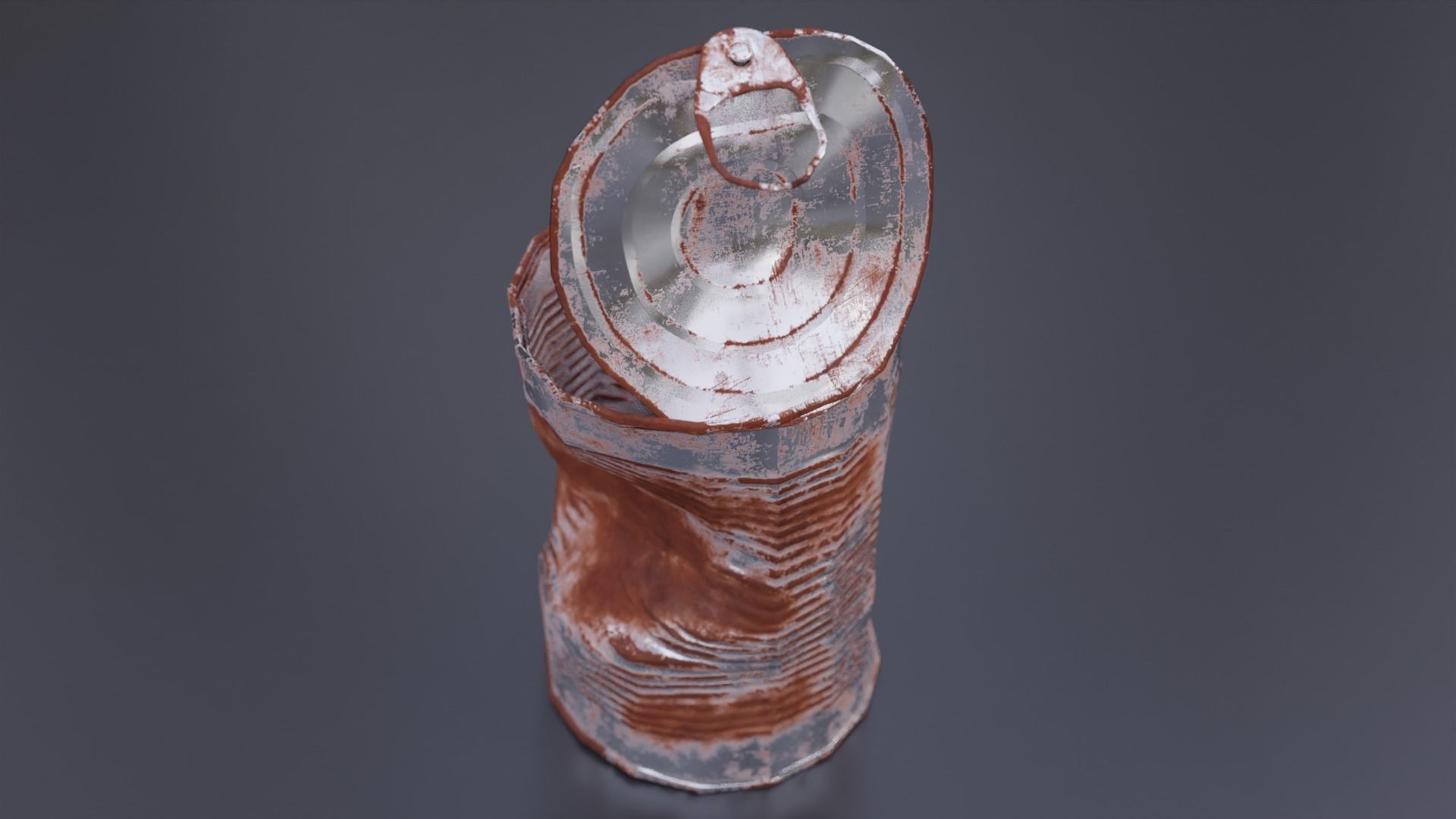 Tin Cans Low-poly 3D model_11