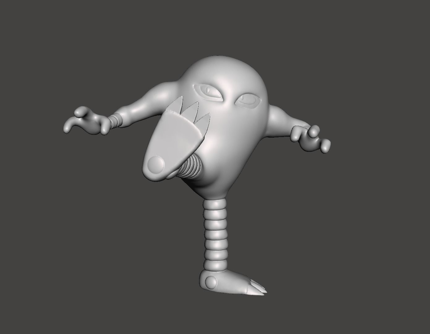 Hitmonlee Kicking Pokemon Fanart Model 3D print model_4