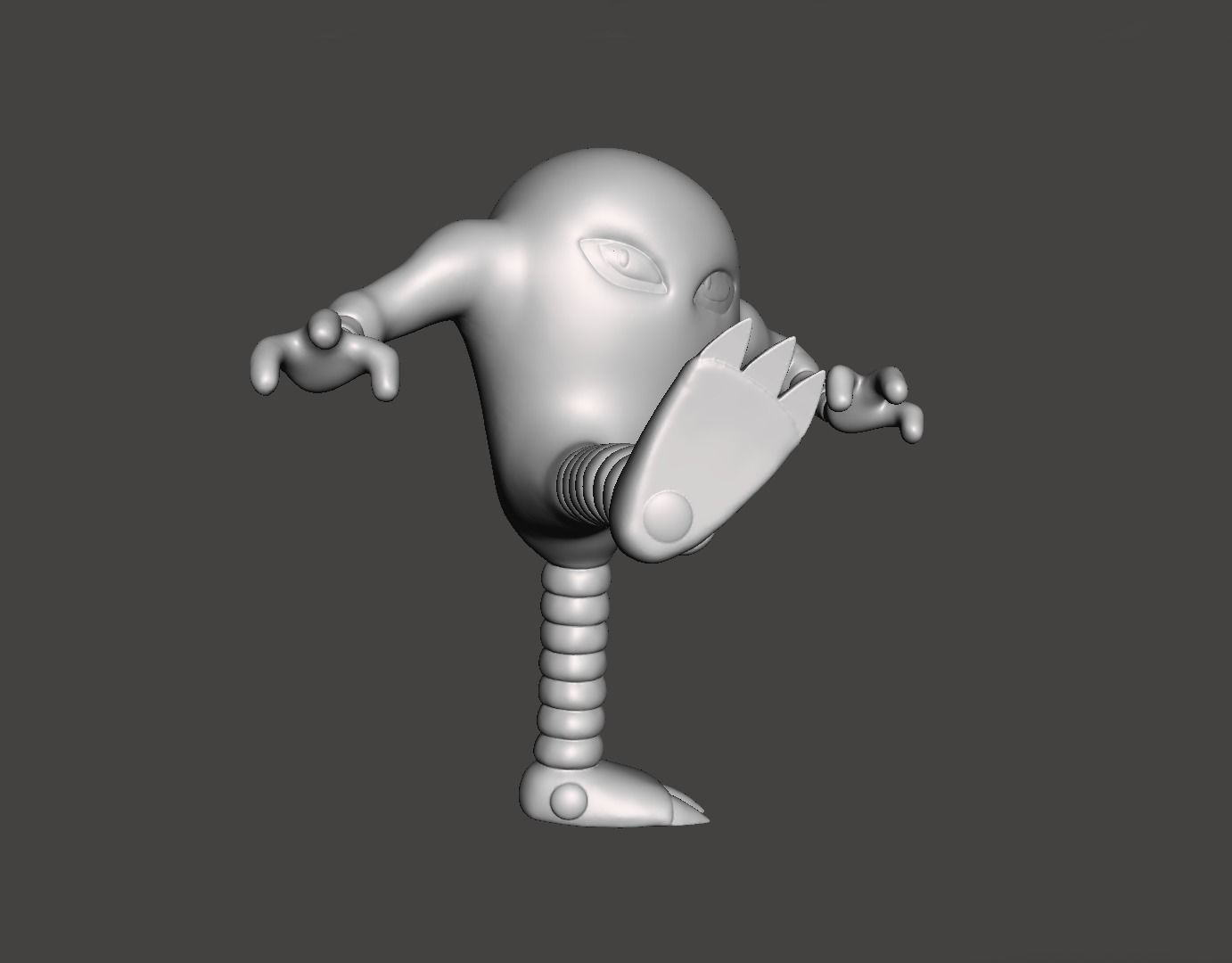 Hitmonlee Kicking Pokemon Fanart Model 3D print model_5