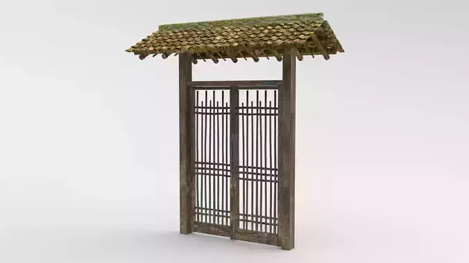 Traditional Japanese Gate