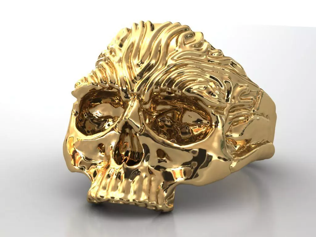 SKULL RING 3D print model_0
