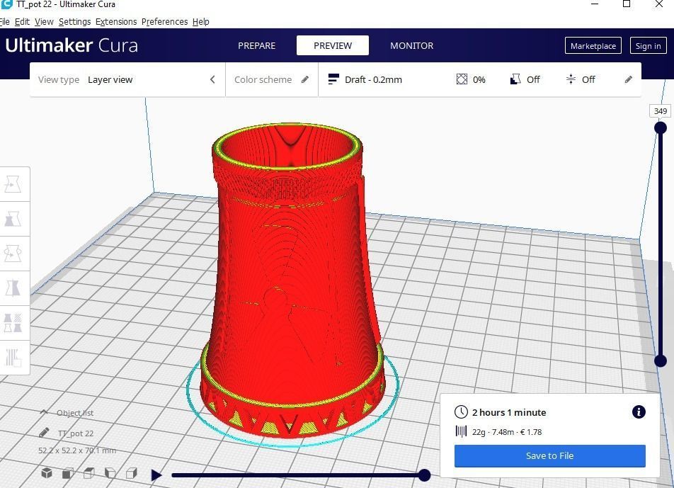 nuclear cooling tower 3D print model_1