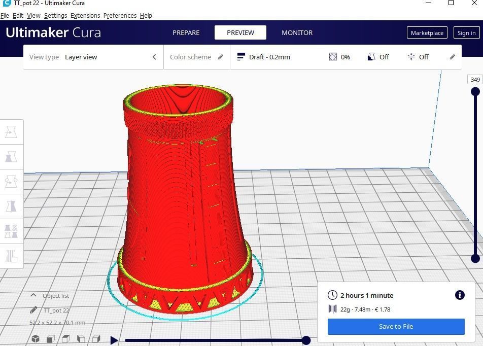 nuclear cooling tower 3D print model_13