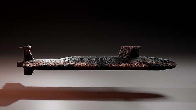 Ghost submarines 3D model