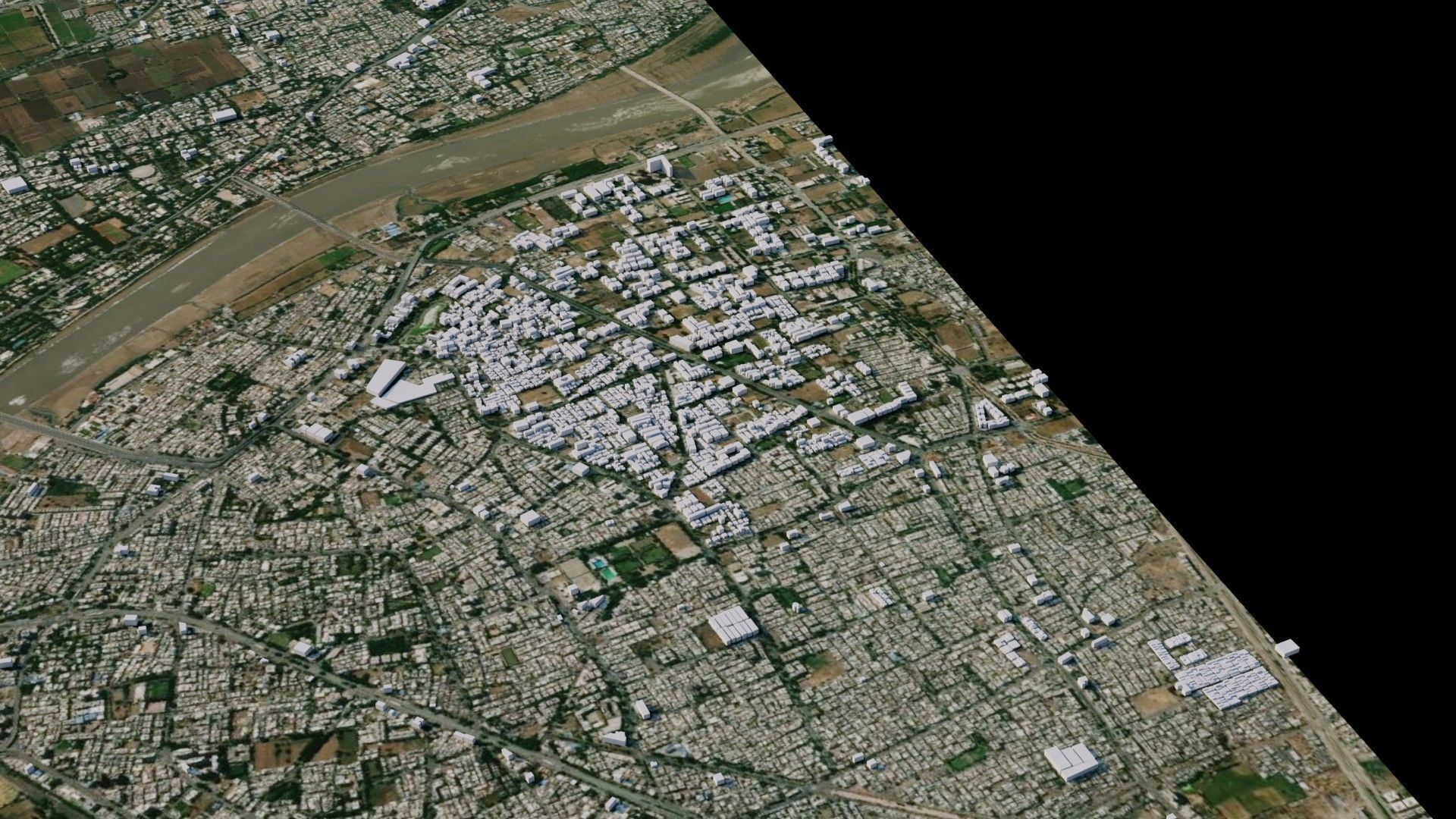 Surat - India 3D model_1