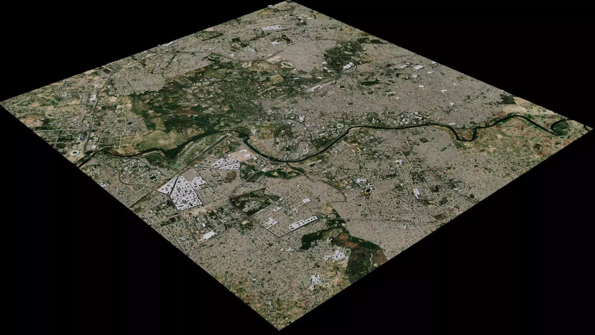 Lucknow - India 3D model_0