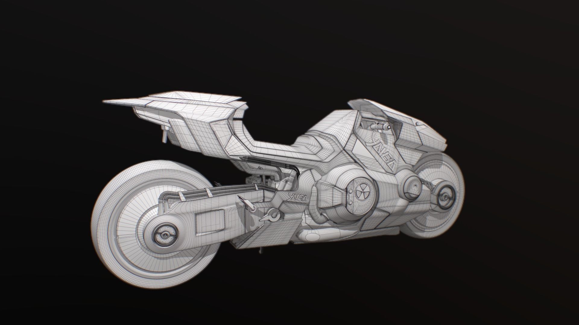 CYBERPUNK 2077 luxury exotic vehicles 3D Model Collection_12