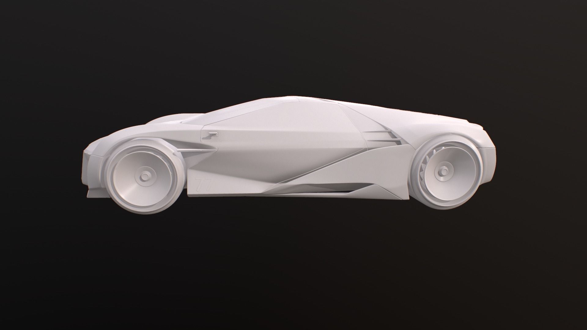 CYBERPUNK 2077 luxury exotic vehicles 3D Model Collection_35