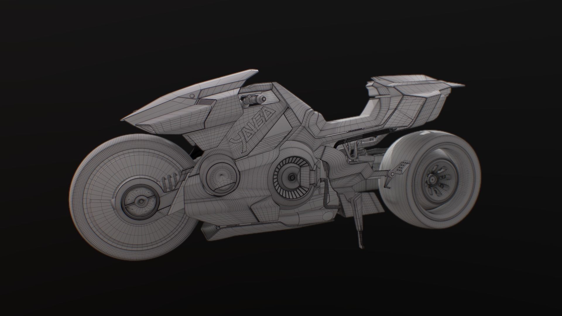 CYBERPUNK 2077 luxury exotic vehicles 3D Model Collection_13