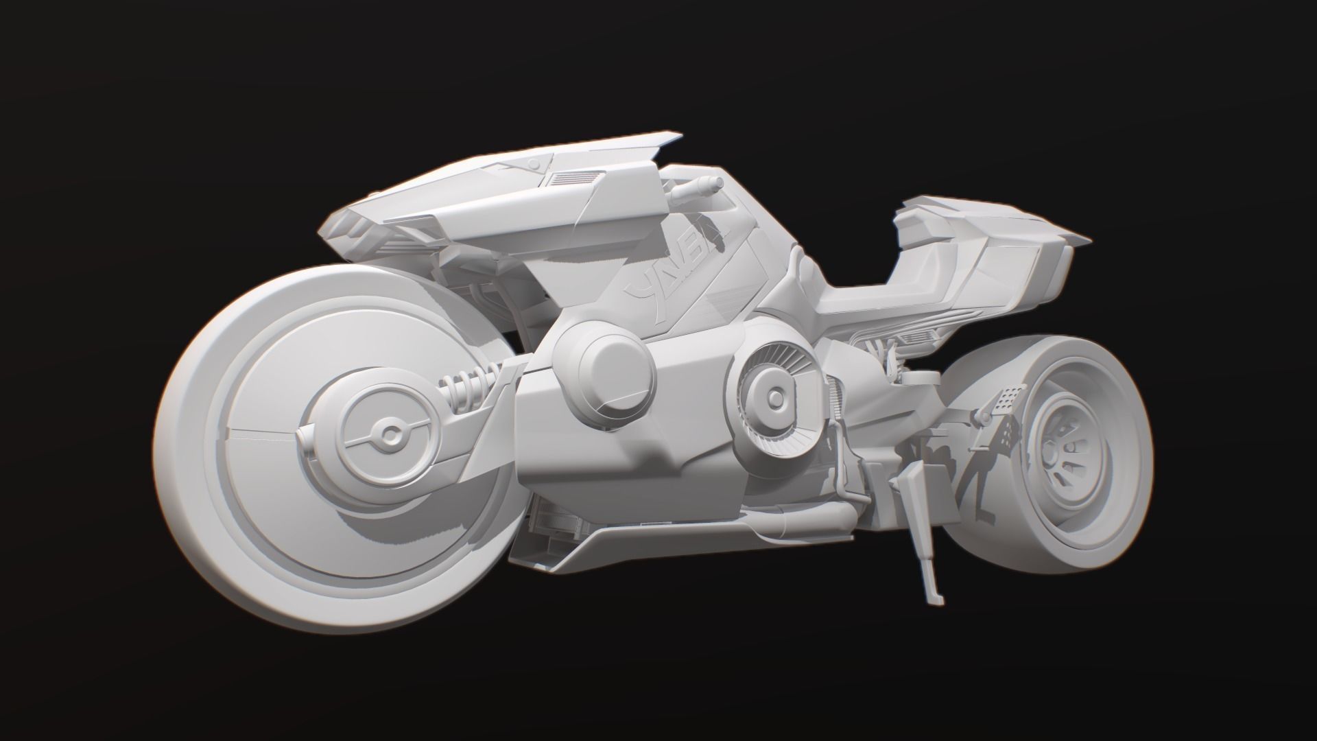 CYBERPUNK 2077 luxury exotic vehicles 3D Model Collection_11