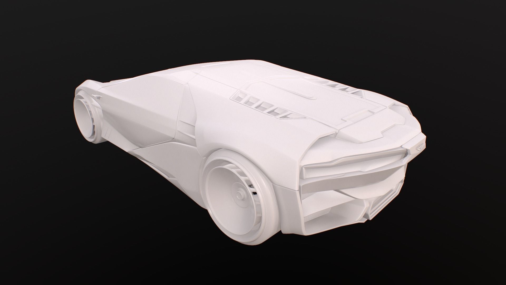 CYBERPUNK 2077 luxury exotic vehicles 3D Model Collection_33