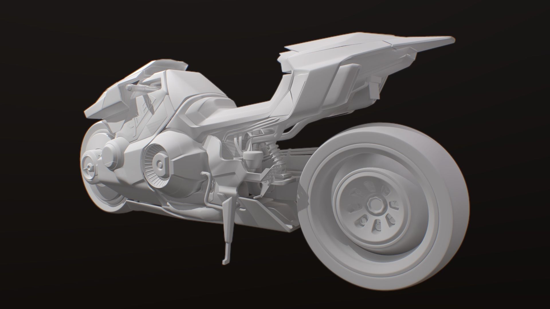 CYBERPUNK 2077 luxury exotic vehicles 3D Model Collection_8