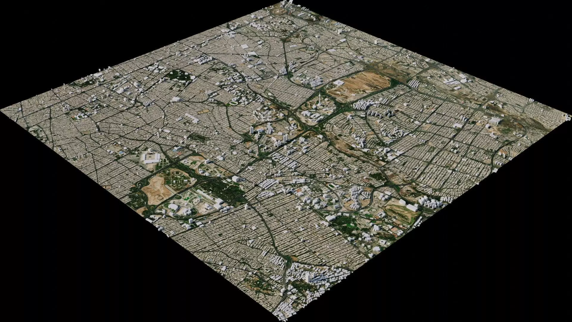 Tehran - Iran 3D model_0