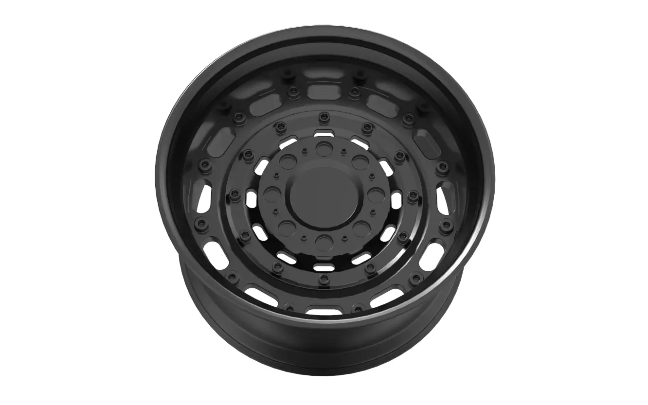 Black Rhino Arsenal Wheel  3D print model_0