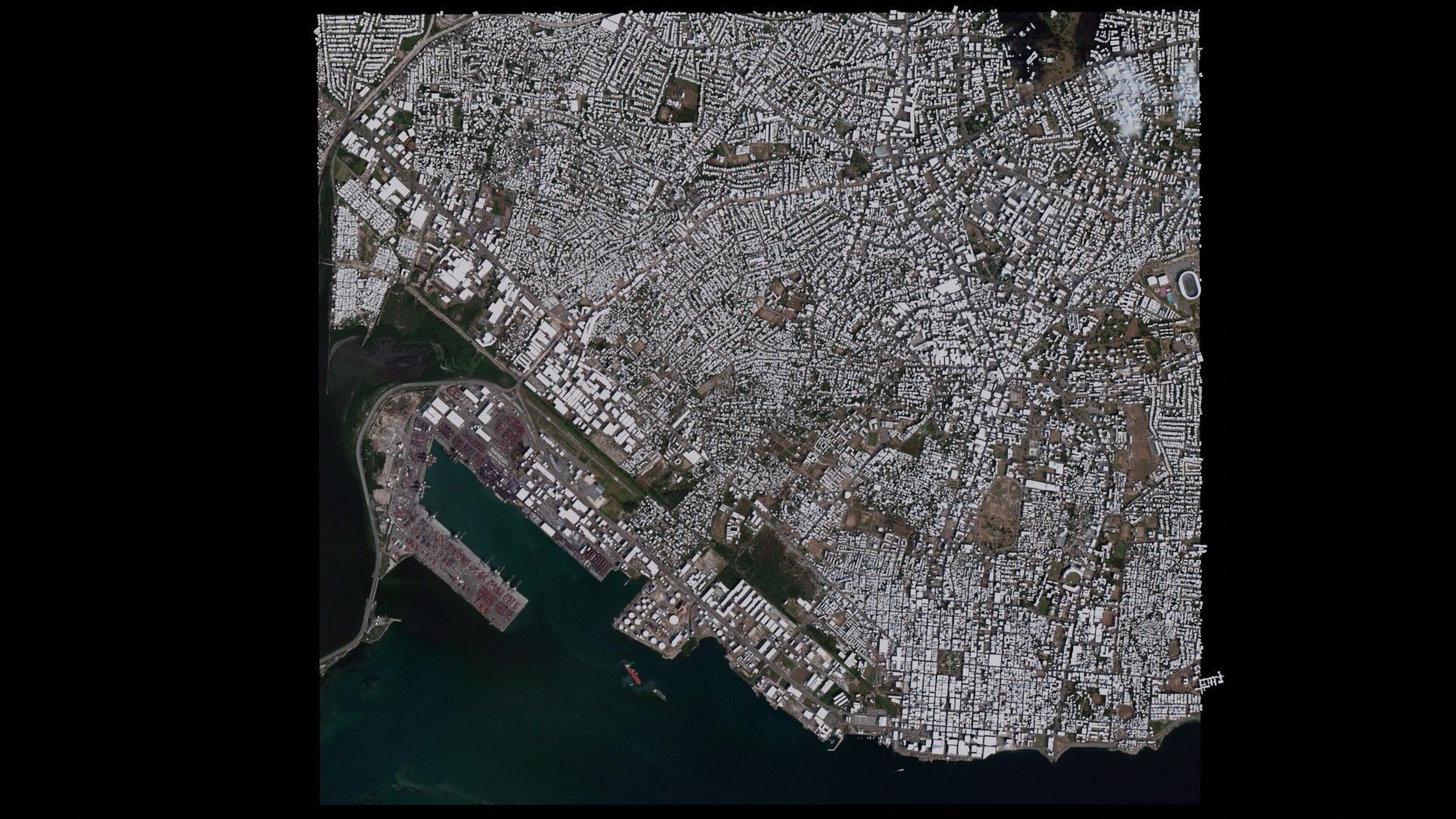 Kingston - Jamaica 3D model_2