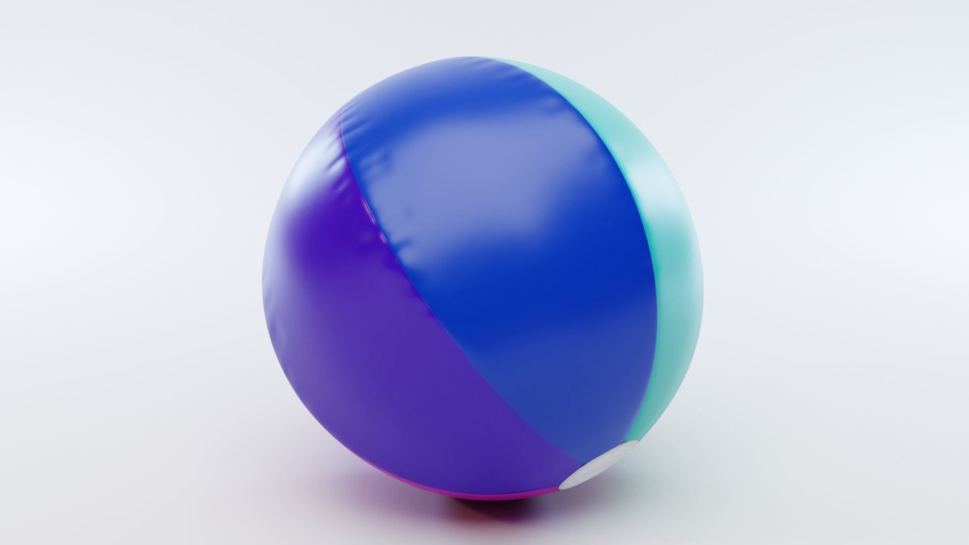 Beach Ball 3D model_7