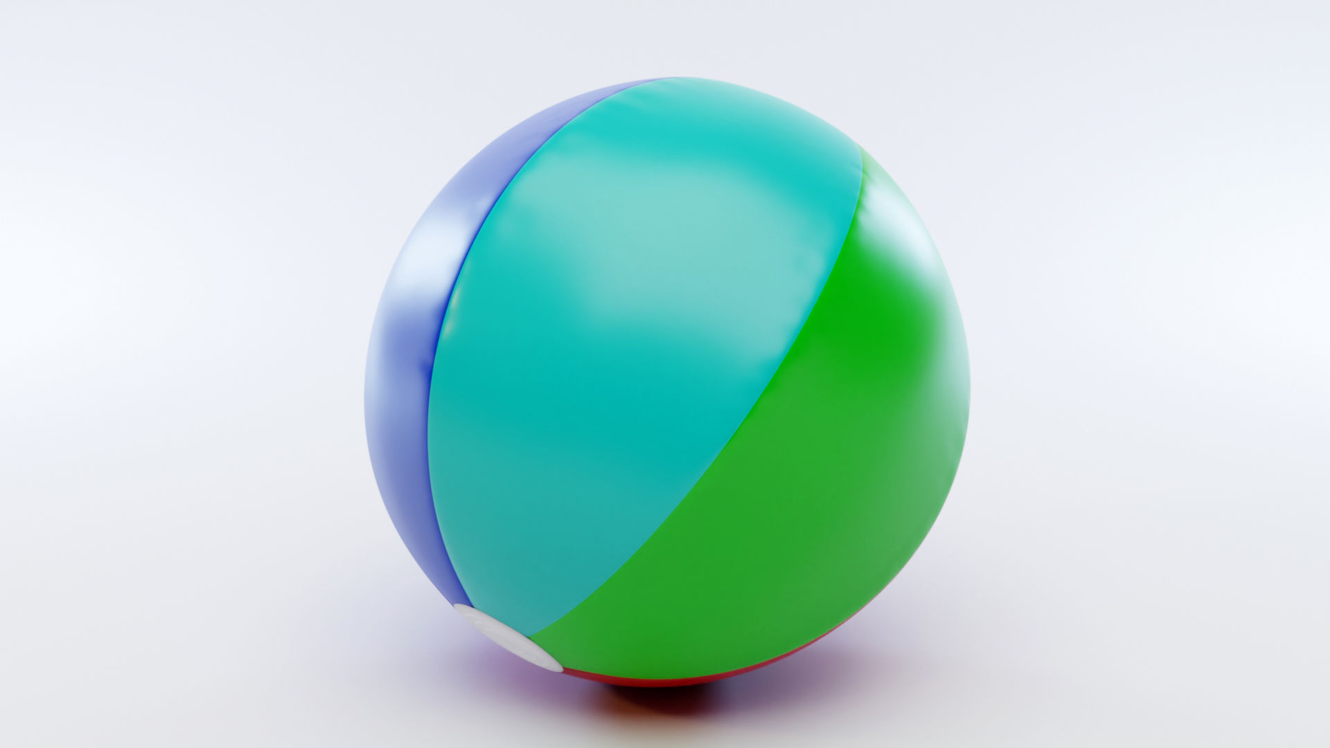 Beach Ball 3D model_5