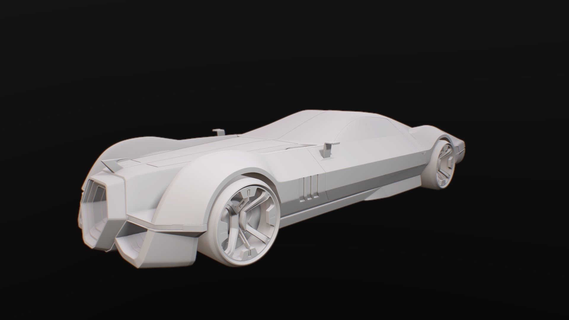 CYBERPUNK2077 LUXURY RAYFIELD HYPERCARS 3D Model Collection_16