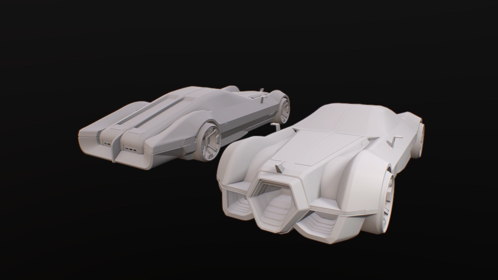 CYBERPUNK2077 LUXURY RAYFIELD HYPERCARS 3D Model Collection_21