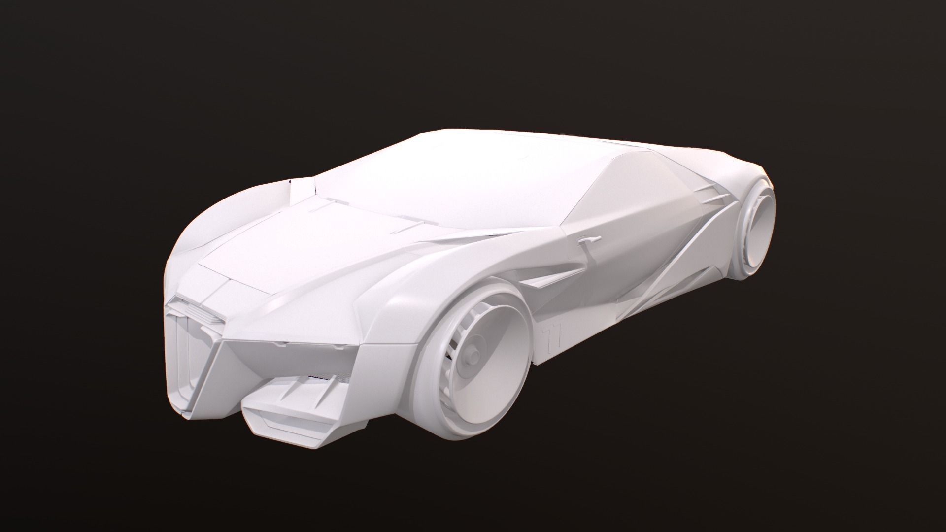 CYBERPUNK2077 LUXURY RAYFIELD HYPERCARS 3D Model Collection_25